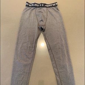 UNDER ARMOUR boys Cold Gear leggings